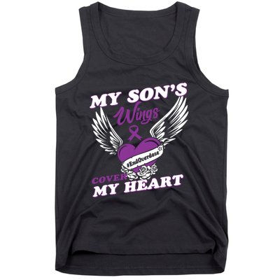 My Sons Wings Love Cover My Heart Gift Tank Top