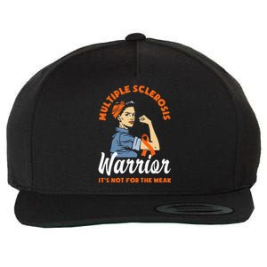 Multiple Sclerosis Warrior Its Not For The Weak MS Wool Snapback Cap