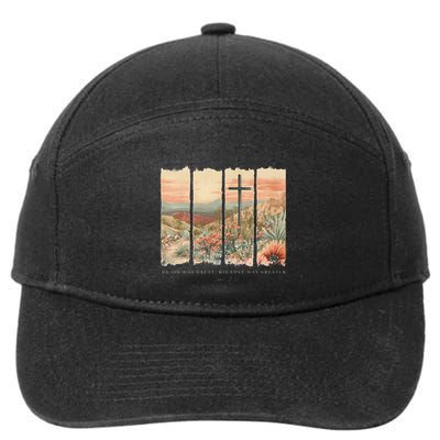My Sin Was Great His Love Was Greater Jesus Christian Easter 7-Panel Snapback Hat