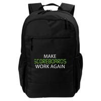 Make Scoreboards Work Again Baseball Premium Backpack