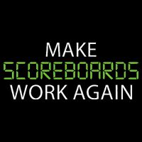 Make Scoreboards Work Again Baseball Premium Backpack