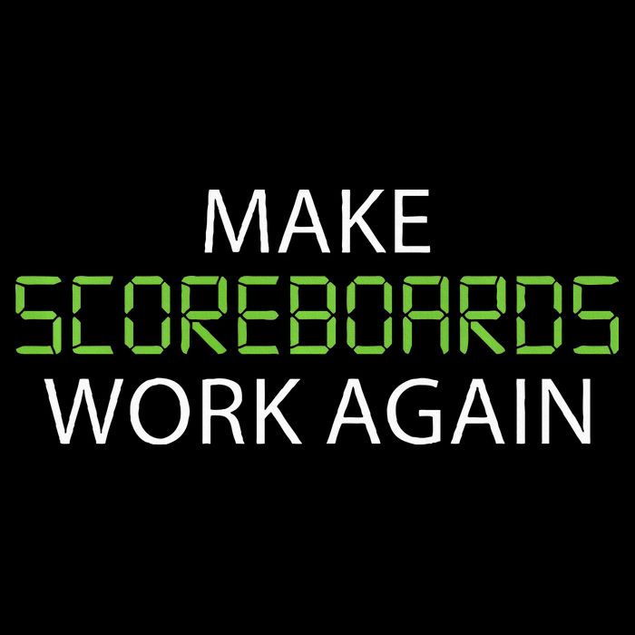 Make Scoreboards Work Again Baseball Premium Button