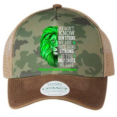 Motivational Support Warrior Mental Health Awareness Gifts Legacy Tie Dye Trucker Hat