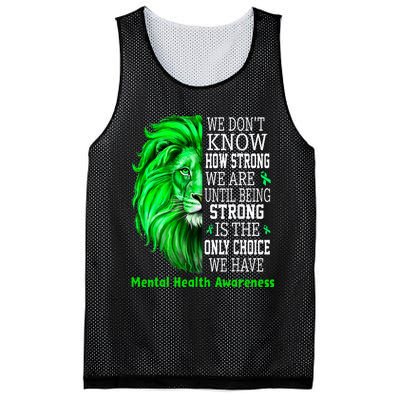 Motivational Support Warrior Mental Health Awareness Gifts Mesh Reversible Basketball Jersey Tank