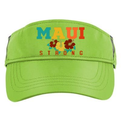 Maui Strong Wildfire Support Gift Pray For Maui Adult Drive Performance Visor