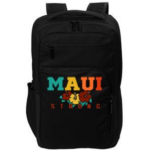 Maui Strong Wildfire Support Gift Pray For Maui Impact Tech Backpack