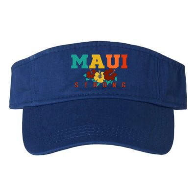 Maui Strong Wildfire Support Gift Pray For Maui Valucap Bio-Washed Visor