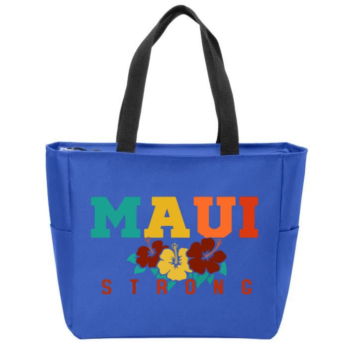 Maui Strong Wildfire Support Gift Pray For Maui Zip Tote Bag