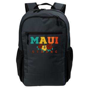 Maui Strong Wildfire Support Gift Pray For Maui Daily Commute Backpack