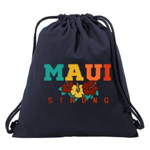 Maui Strong Wildfire Support Gift Pray For Maui Drawstring Bag