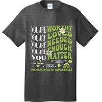 Motivational Support Warrior Mental Health Awareness Matters T-Shirt