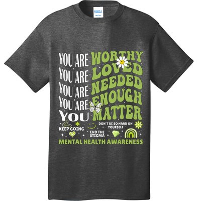 Motivational Support Warrior Mental Health Awareness Matters T-Shirt