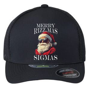 Merry Sigmas Xmas Christmas Santa Claus Flexfit Unipanel Trucker Cap