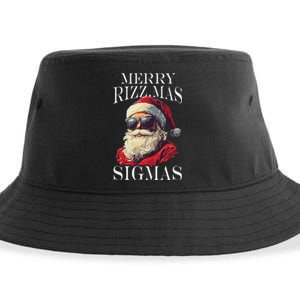 Merry Sigmas Xmas Christmas Santa Claus Sustainable Bucket Hat