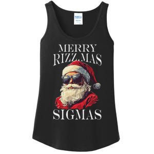 Merry Sigmas Xmas Christmas Santa Claus Ladies Essential Tank