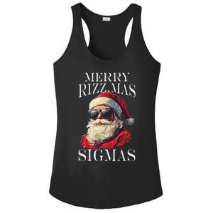 Merry Sigmas Xmas Christmas Santa Claus Ladies PosiCharge Competitor Racerback Tank