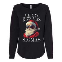 Merry Sigmas Xmas Christmas Santa Claus Womens California Wash Sweatshirt