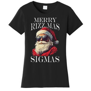 Merry Sigmas Xmas Christmas Santa Claus Women's T-Shirt