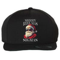 Merry Sigmas Xmas Christmas Santa Claus Wool Snapback Cap