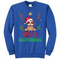 Merry Slothmas Xmas Pajama For Sloth Lovers Gift Sweatshirt