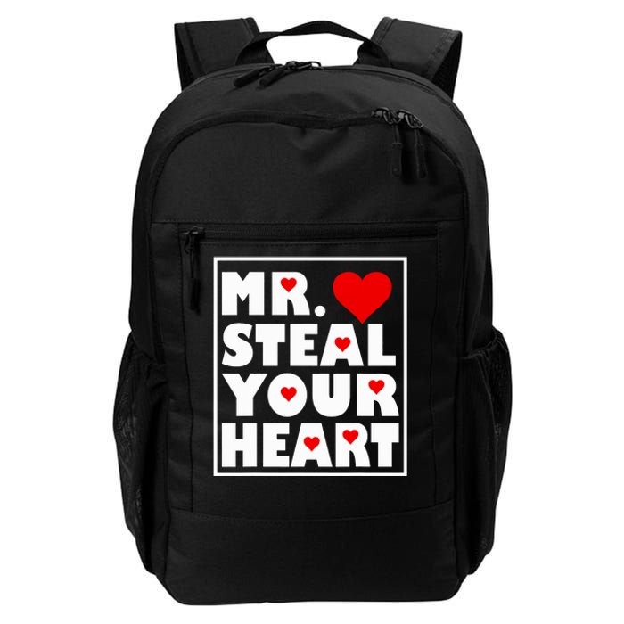 Mr Steal Your Heart Valentines Day Daily Commute Backpack