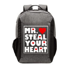 Mr Steal Your Heart Valentines Day Vector Backpack