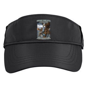 Mens Support Your Local Pole Dancer Lineman Adult Drive Performance Visor