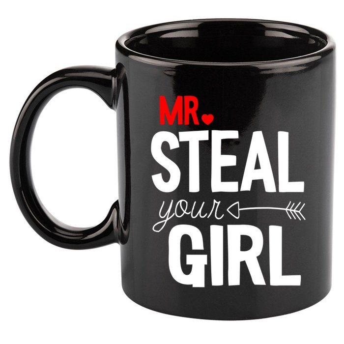 Mr Steal Your Valentines Day Funny Vgiftday Cool Gift 11oz C Handle Ceramic Mug