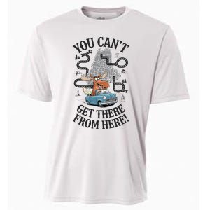 Maine Saying You Can’T Get There From Here! Cooling Performance Crew T-Shirt