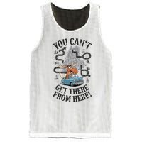 Maine Saying You Can’T Get There From Here! Mesh Reversible Basketball Jersey Tank