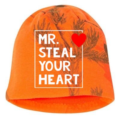 Mr Steal Your Heart Valentines Day Kati - Camo Knit Beanie