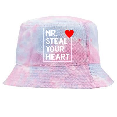 Mr Steal Your Heart Valentines Day Tie-Dyed Bucket Hat