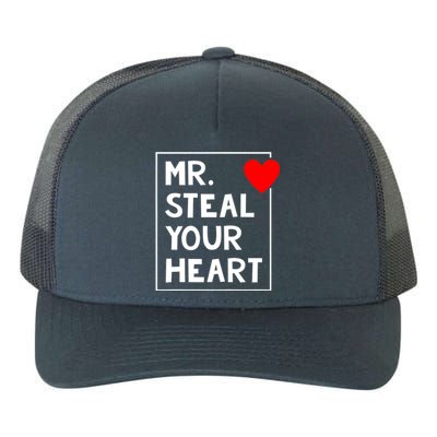 Mr Steal Your Heart Valentines Day Yupoong Adult 5-Panel Trucker Hat