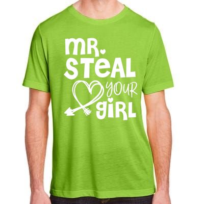 Mr Steal Your Girl Hearts Boy Son Brother Fun Valentines Day Adult ChromaSoft Performance T-Shirt