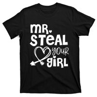 Mr Steal Your Girl Hearts Boy Son Brother Fun Valentines Day T-Shirt