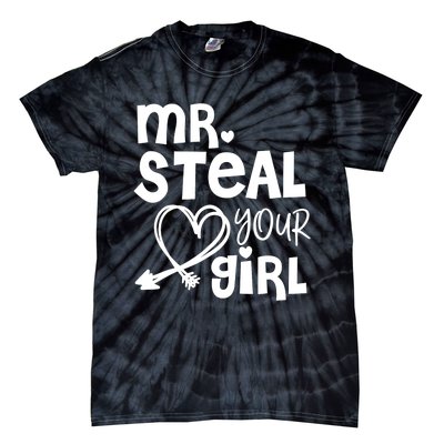 Mr Steal Your Girl Hearts Boy Son Brother Fun Valentines Day Tie-Dye T-Shirt