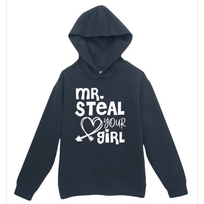 Mr Steal Your Girl Hearts Boy Son Brother Fun Valentines Day Urban Pullover Hoodie