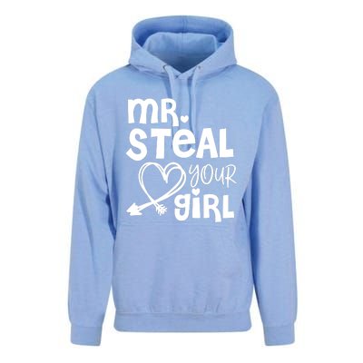 Mr Steal Your Girl Hearts Boy Son Brother Fun Valentines Day Unisex Surf Hoodie