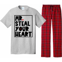 Mr Steal Your Heart Funny Valentines Day Pajama Set