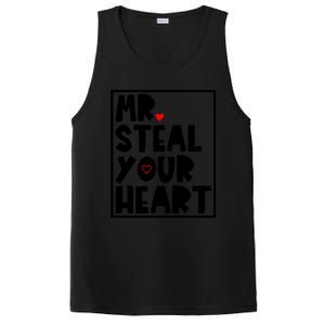 Mr Steal Your Heart Funny Valentines Day PosiCharge Competitor Tank