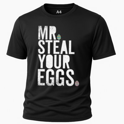 Mr Steal Your Eggs Funny Easter Matching Family Performance Shirt