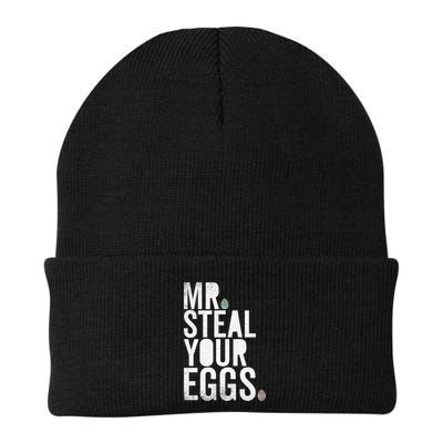 Mr Steal Your Eggs Funny Easter Matching Family Beanie