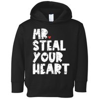 Mr Steal Your Heart Valentines Day Vday Toddler Hoodie