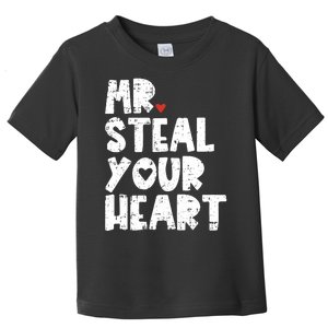 Mr Steal Your Heart Valentines Day Vday Toddler T-Shirt