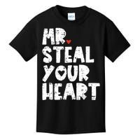 Mr Steal Your Heart Valentines Day Vday Kids T-Shirt