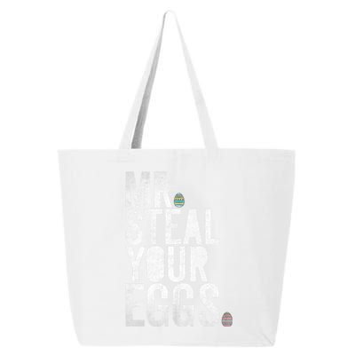 Mr Steal Your Eggs Funny Easter Matching Family 25L Jumbo Tote