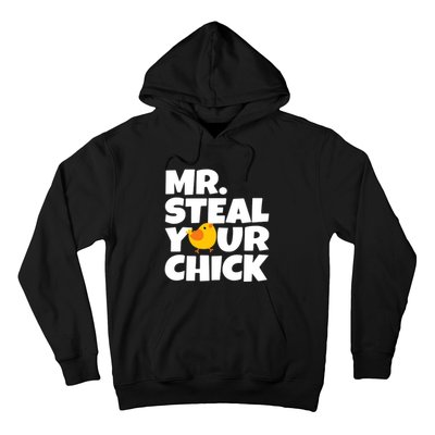 Mr Steal Your Chick Easter Chicken Egg Hunting Hoodie