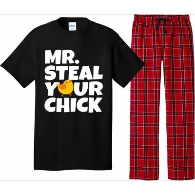 Mr Steal Your Chick Easter Chicken Egg Hunting Pajama Set