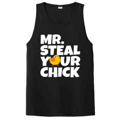 Mr Steal Your Chick Easter Chicken Egg Hunting PosiCharge Competitor Tank