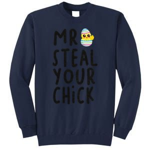 Mr. Steal Your Chick Hunting Baby Chicken Hunting Eggs Tall Sweatshirt